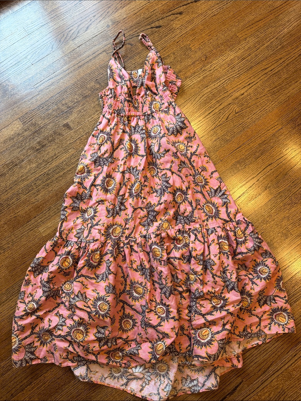 ALC size 14 pink floral dress worn once and dry cleaned